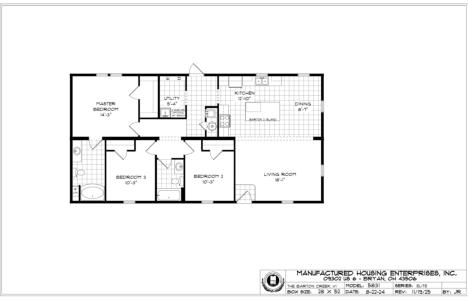 "The Barton Creek V" Plan 5833, Mansion Elite Sectional